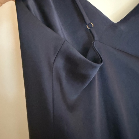 Hatch Ricky Slip Dress in Navy Maternity (Hatch size 2, pre-pregnancy 6-8) - Picture 3 of 9